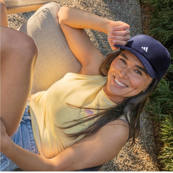 adidas Accessories - NWT adidas Women's Saturday 3 Hat, relaxed fit athletic adjustable cap navy blue